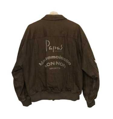 Bomber Jacket × Mademoiselle Non Non × Vintage Pa… - image 1