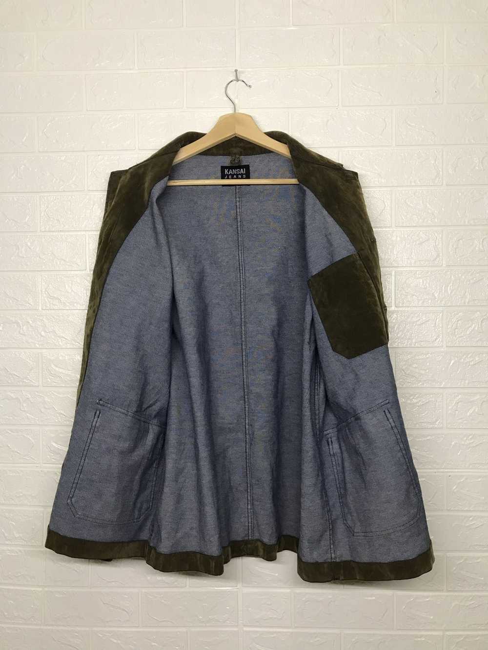 Denim Jacket × Kansai Yamamoto Kansai Jeans Velve… - image 6