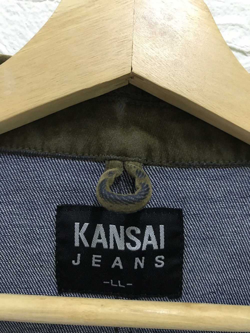 Denim Jacket × Kansai Yamamoto Kansai Jeans Velve… - image 7