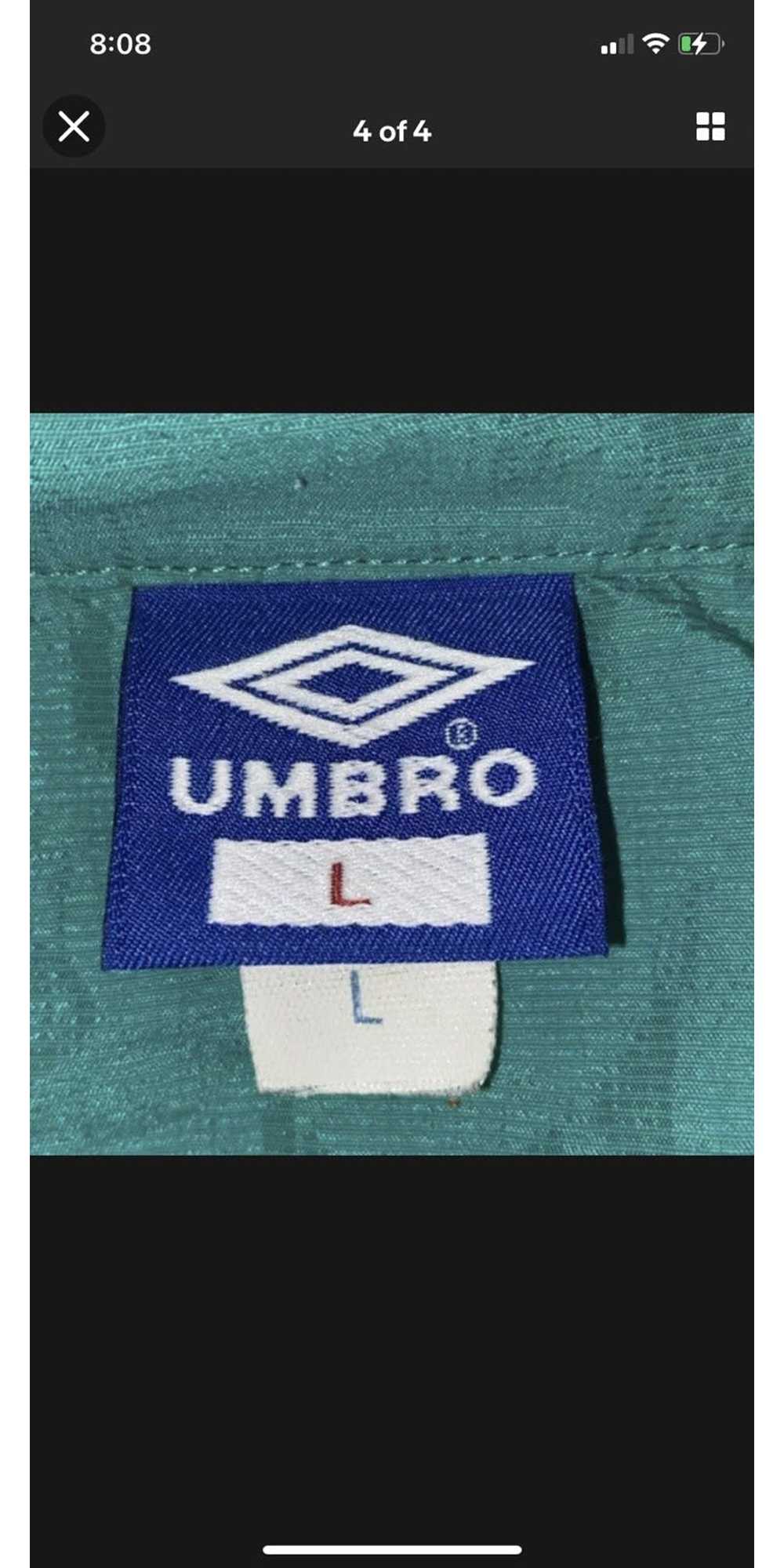 Umbro Vintage Umbro Windbreaker - image 4