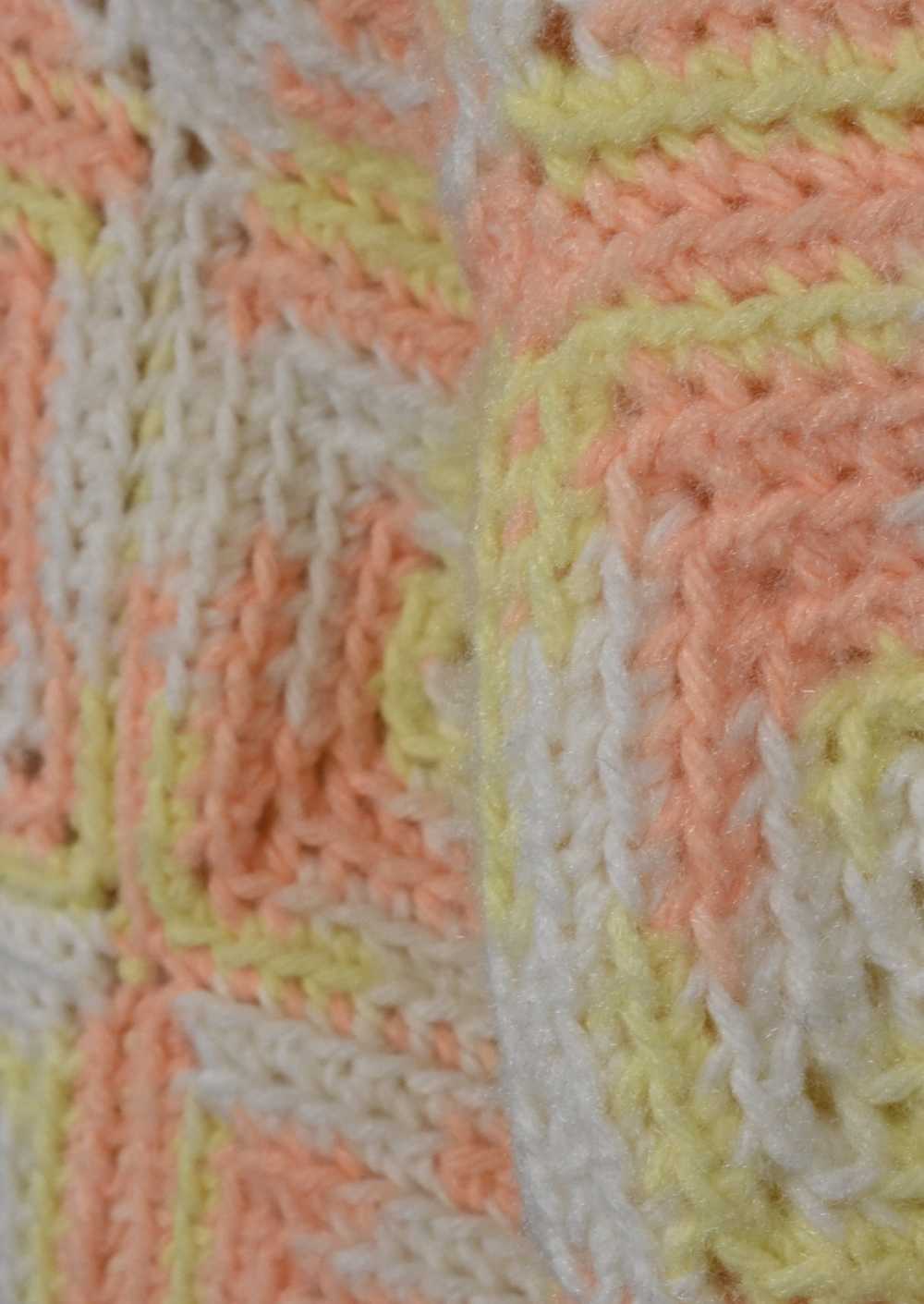Pastel Crochet Granny Cardigan - image 2