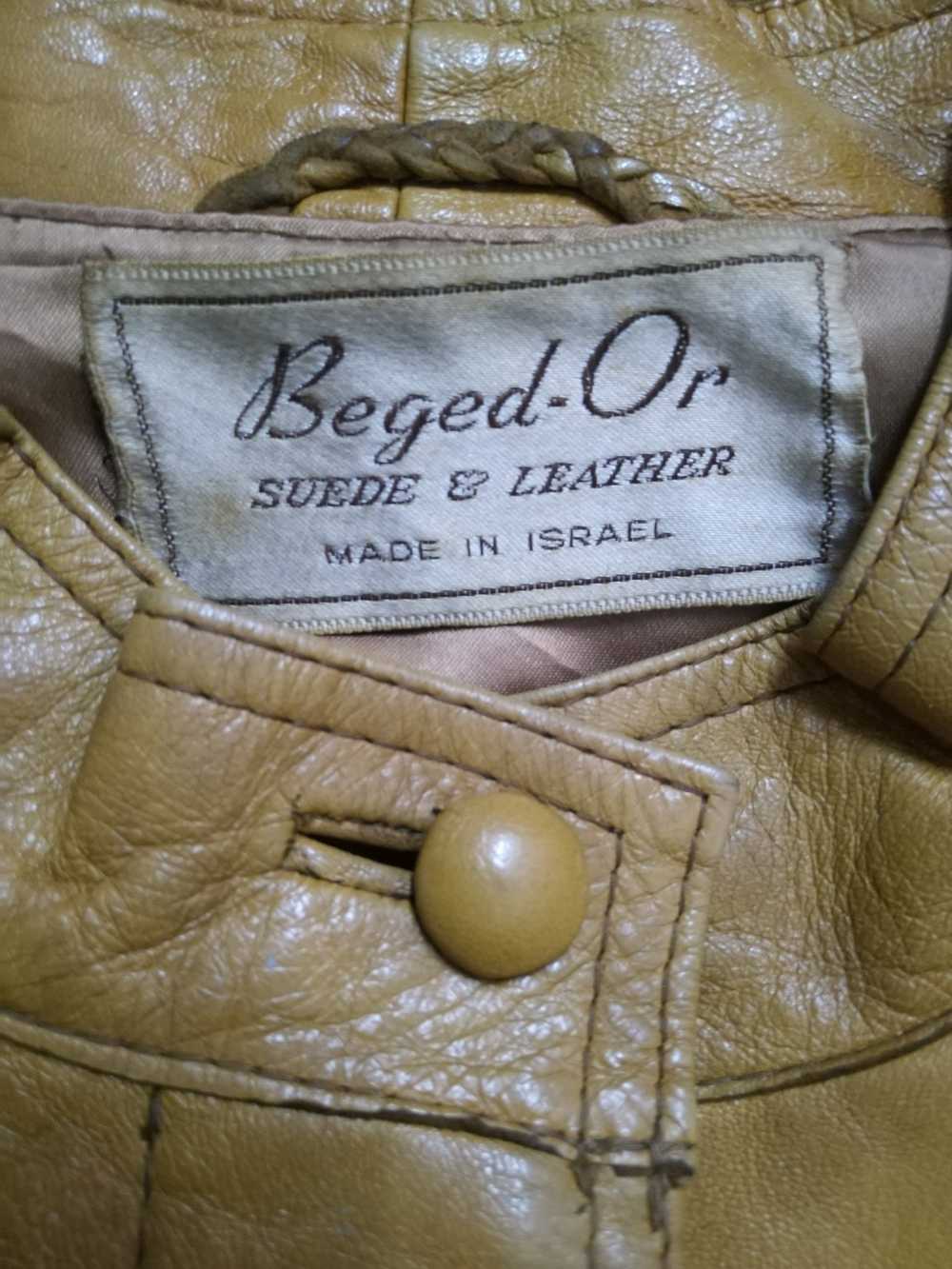 Vintage Vintage Beged - Or Suede & Leather - image 6