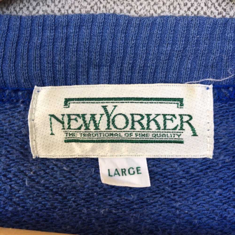 Vintage New Yorker Sweatshirt Pullover Jumper Swe… - image 5