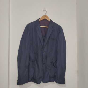 Prada Prada Nylon Navy Men's Blazer Jacket - image 1