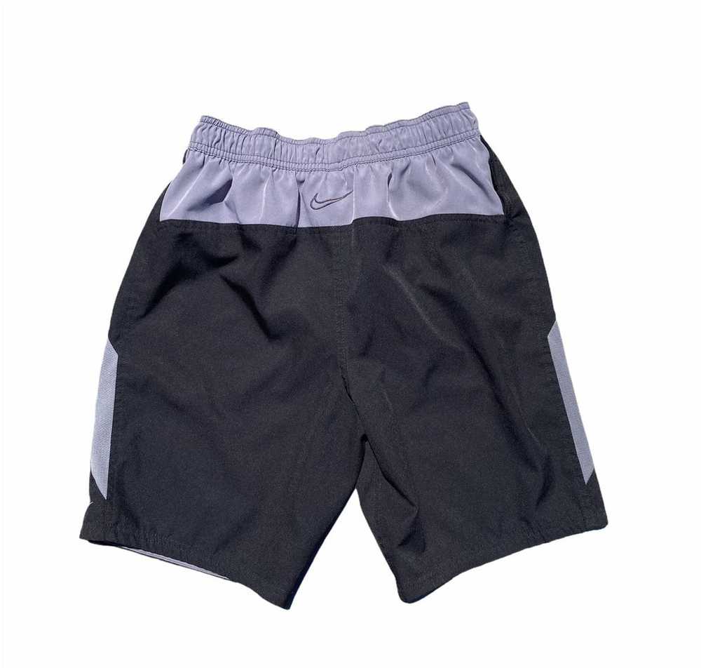 Nike × Vintage Y2K Nike Swoosh Logo Swim Trunks - image 1