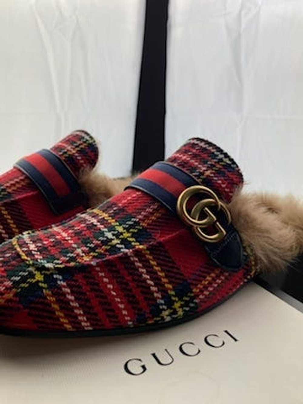 Gucci The Gucci Princeton Tartan slippers - image 3