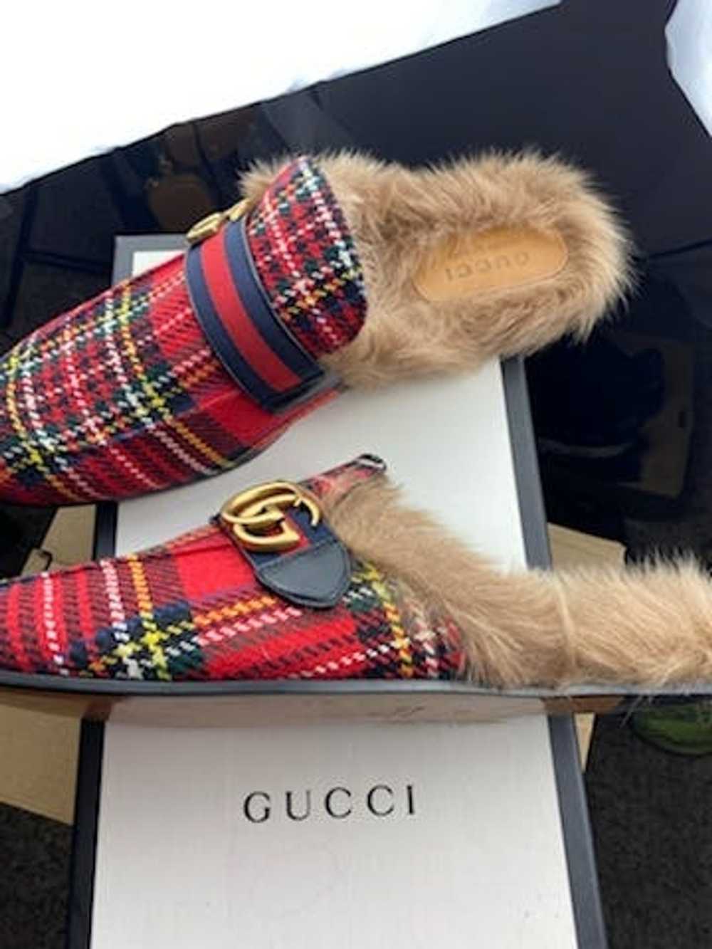 Gucci The Gucci Princeton Tartan slippers - image 6