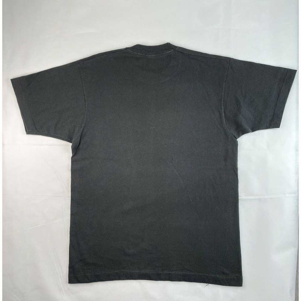 Gildan Vintage World Famous KROQ T Shirt Medium B… - image 5