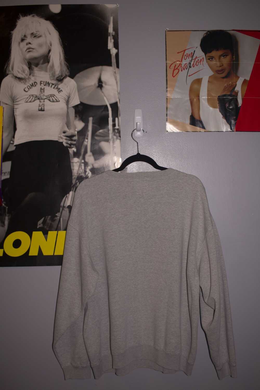 Gap × Vintage 90s Gap Crewneck Sweatshirt (Grey) - image 6