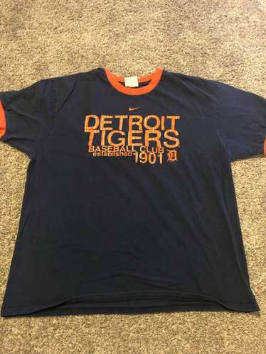 MLB × Nike × Vintage Vintage 2007 Nike Detroit Ti… - image 1