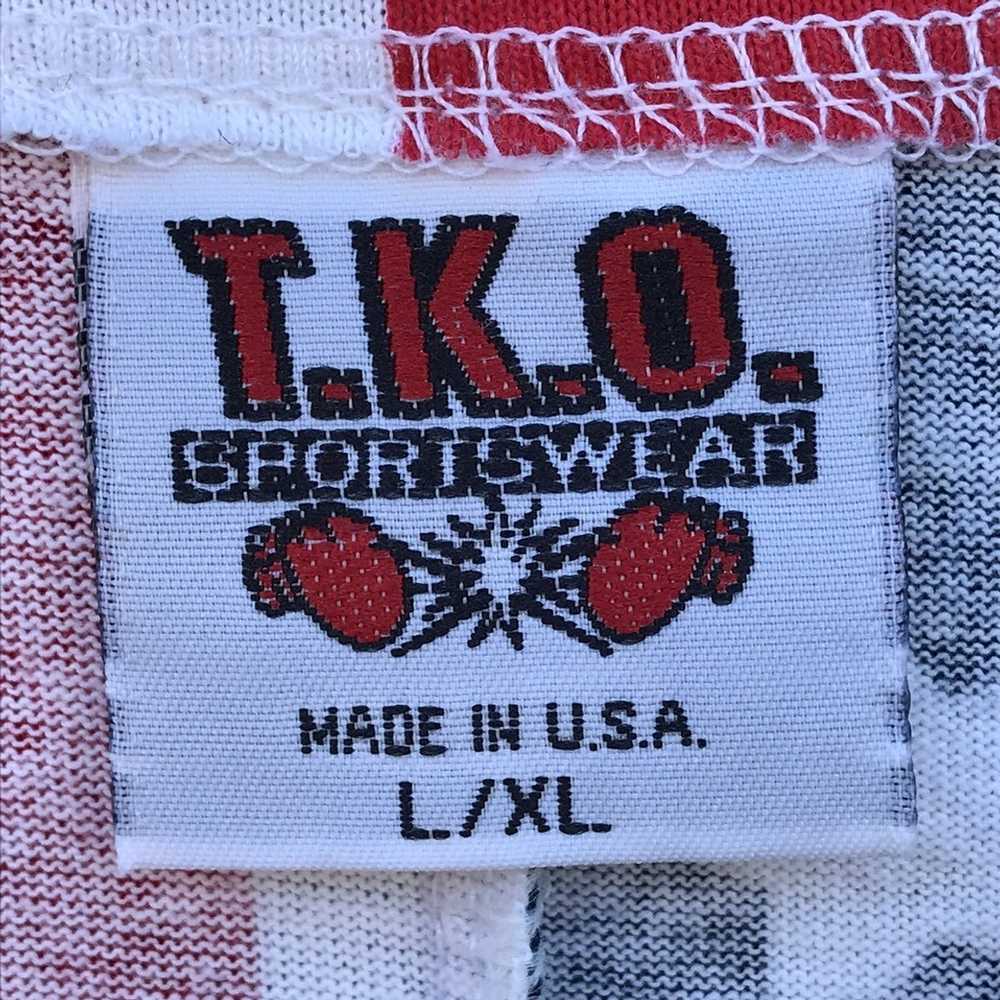 Sportswear Vintage T.K.O. Sportswear Short Sleeve… - image 3
