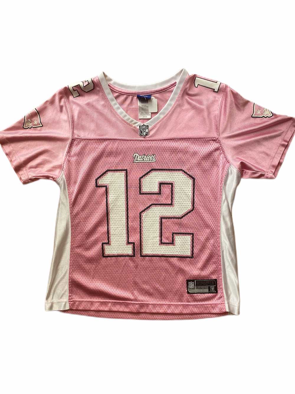 Pink Tom Brady New England Patriots Football Jers… - image 1