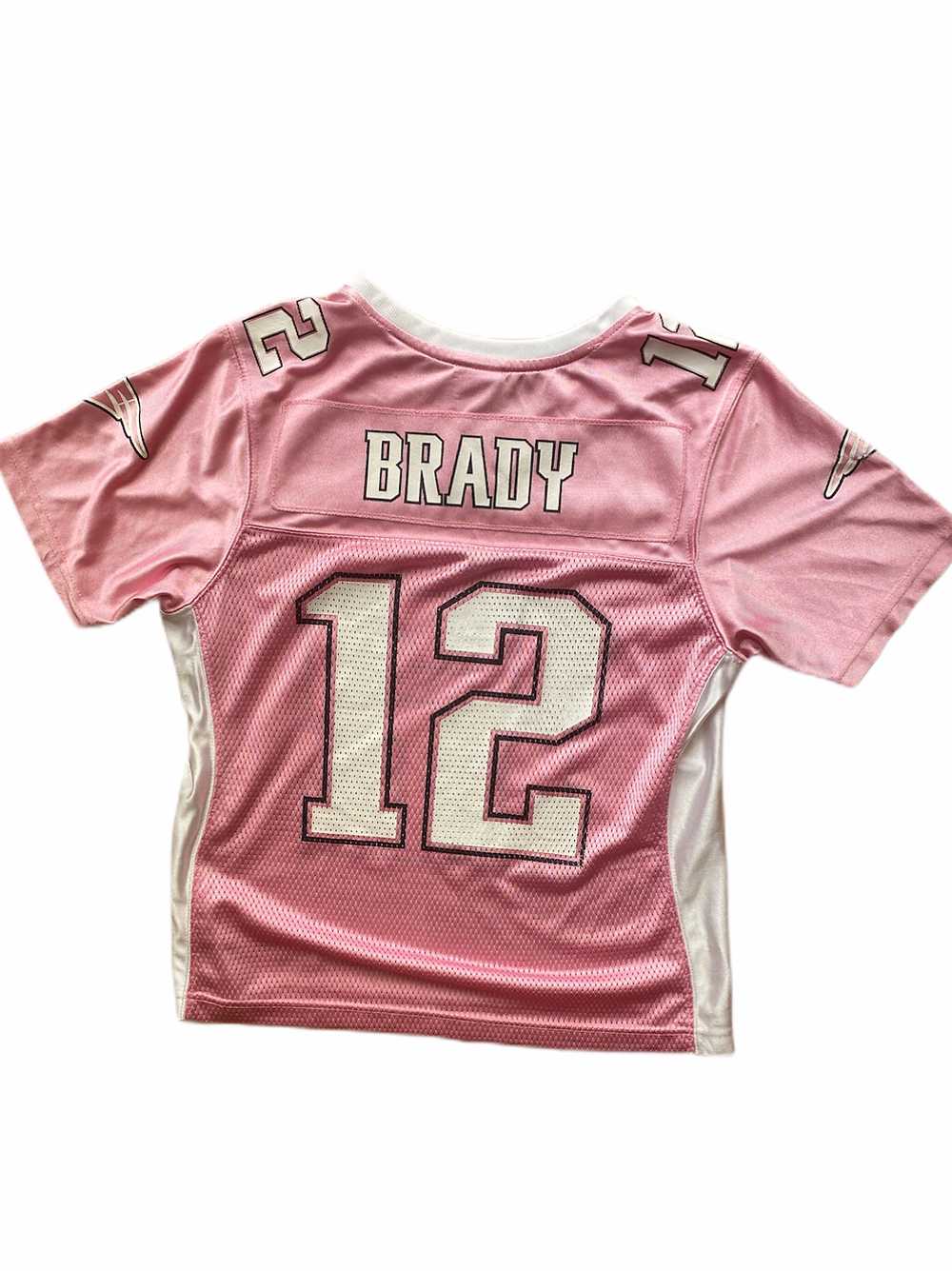 Pink Tom Brady New England Patriots Football Jers… - image 2