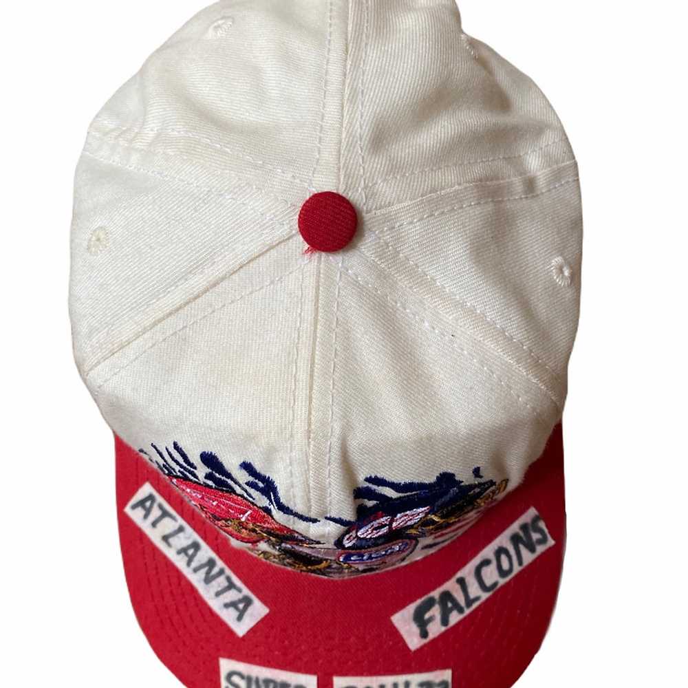 Rare Vintage 1999 Beer Promo Super Bowl Hat Falco… - image 4