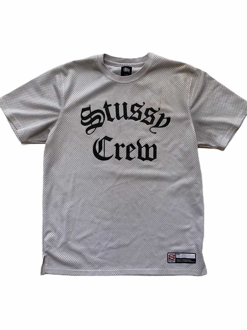 Stussy Crew Football Jersey Style T-Shirt (M) - image 1