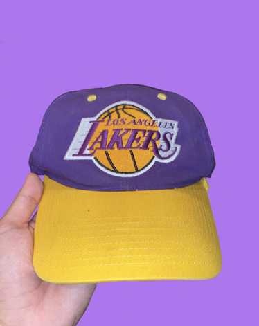 Vintage Rare NBA Los Angeles Lakers Twins Basketball Sports Hat Cap Vtg  Snapback