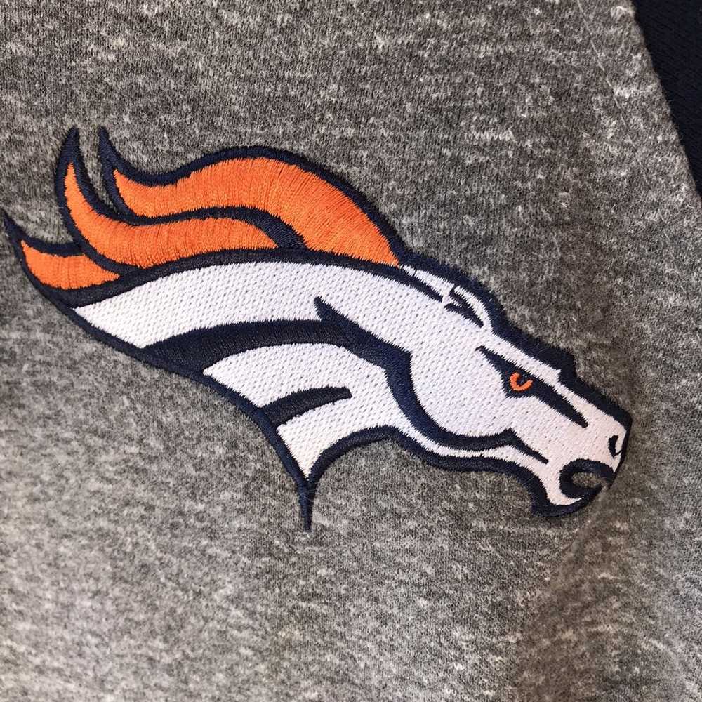 NFL Denver Broncos Embroidered Zip Up Hoodie - image 3