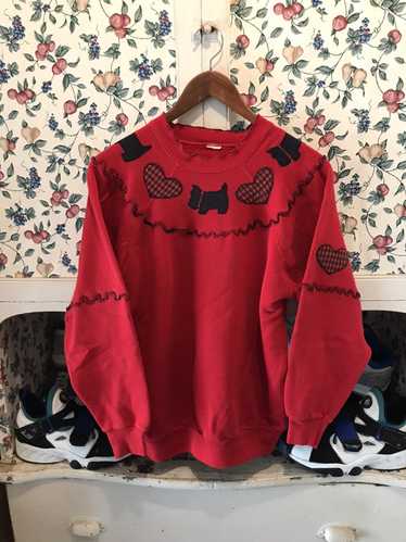 Vintage Vintage 80s Dog Crewneck