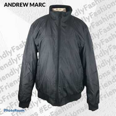 Andrew Marc Andrew Marc Men's Black Long Sleeve F… - image 1