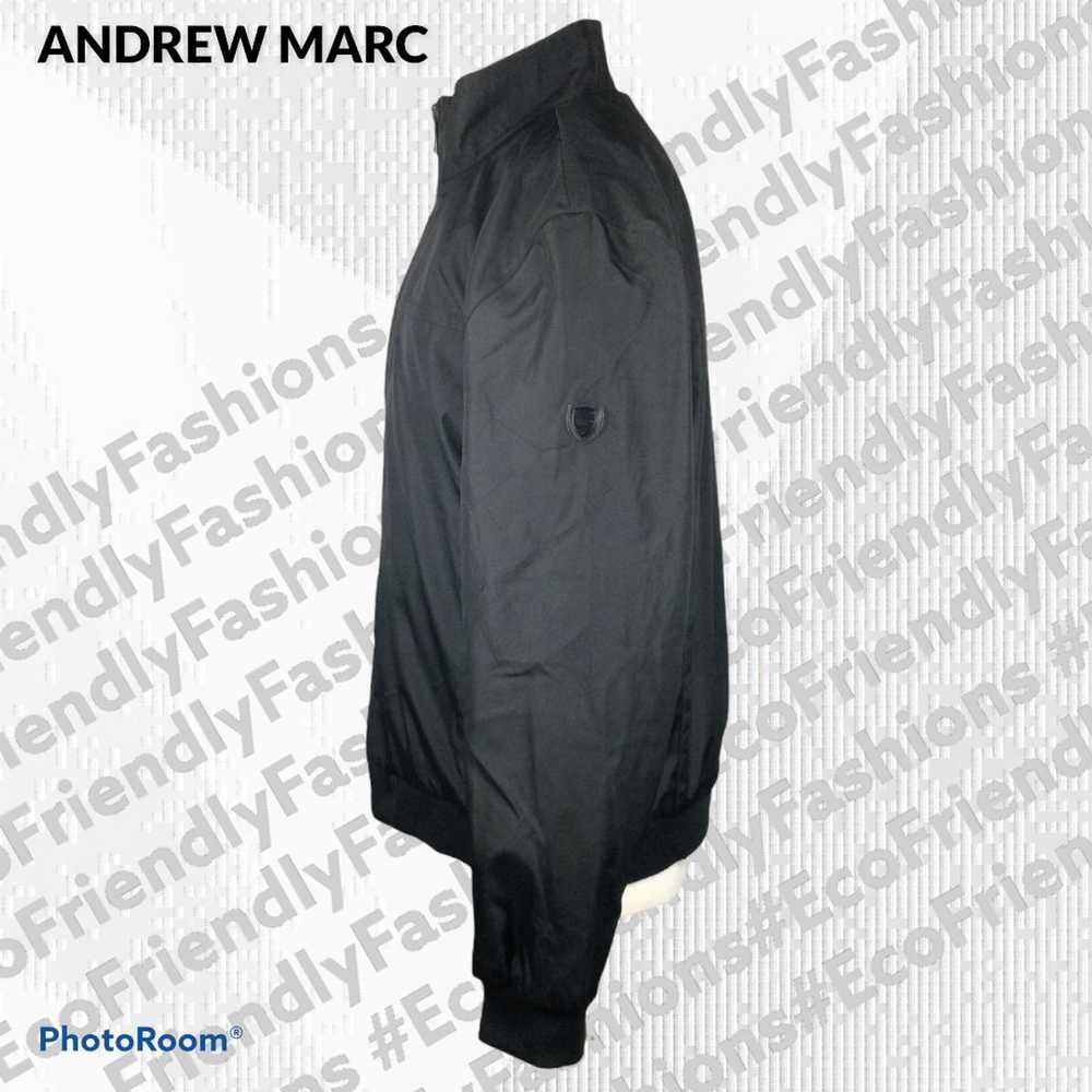 Andrew Marc Andrew Marc Men's Black Long Sleeve F… - image 2