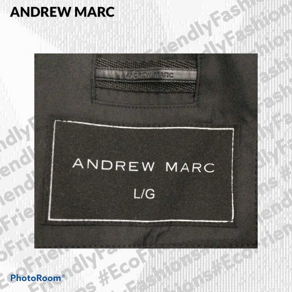 Andrew Marc Andrew Marc Men's Black Long Sleeve F… - image 5