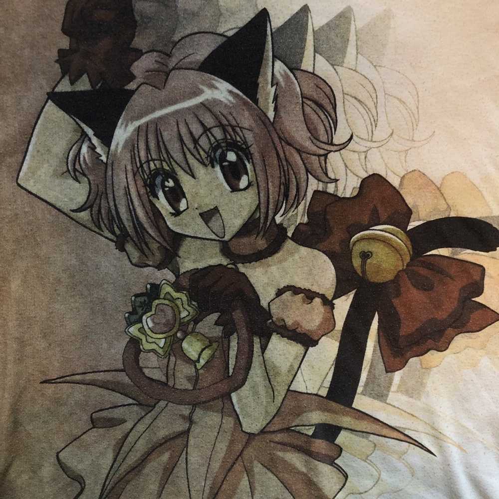 Vintage tokyo mew mew all over print ichigo t-shi… - image 2