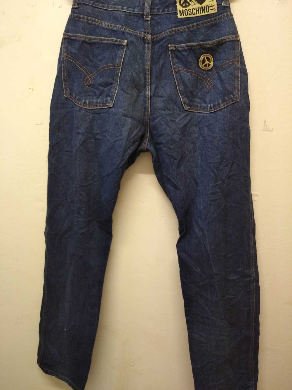 Distressed Denim × Italian Designers Vintage mosc… - image 1