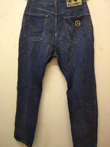 Distressed Denim × Italian Designers Vintage mosc… - image 1