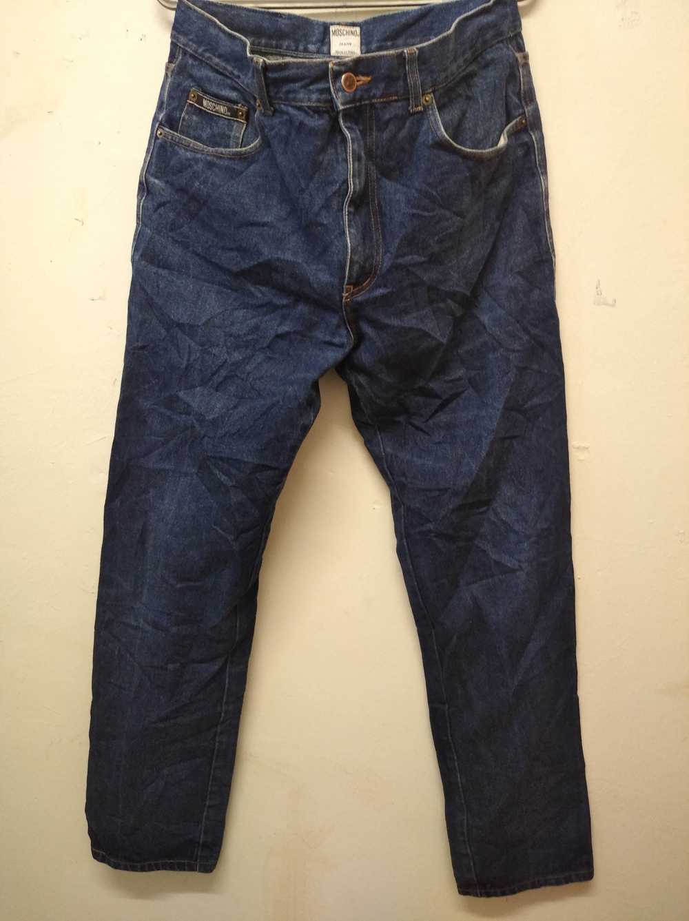 Distressed Denim × Italian Designers Vintage mosc… - image 2