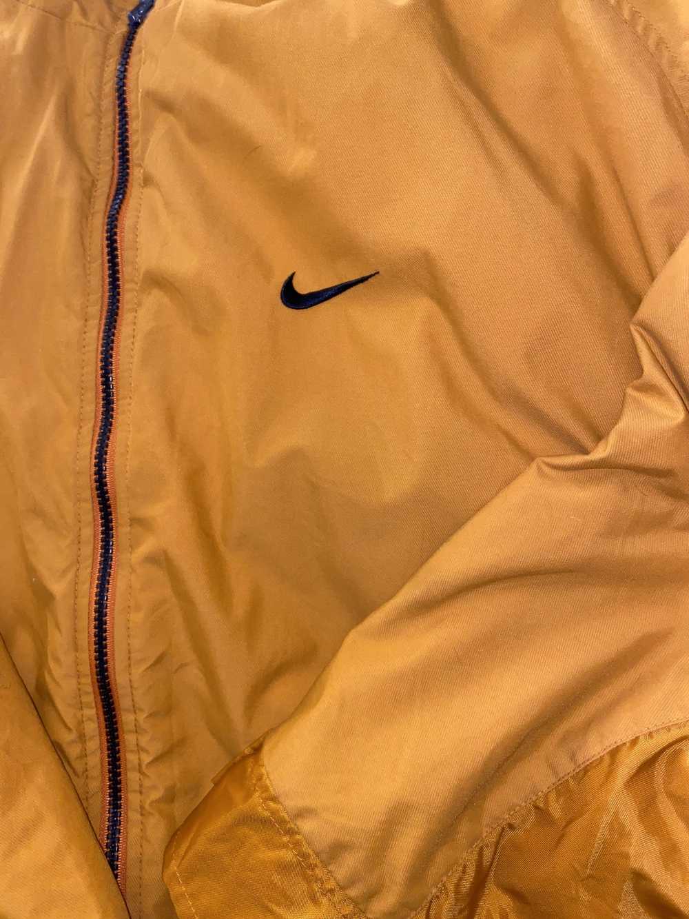 Nike Vintage 90s rare white label Nike zip jacket… - image 2