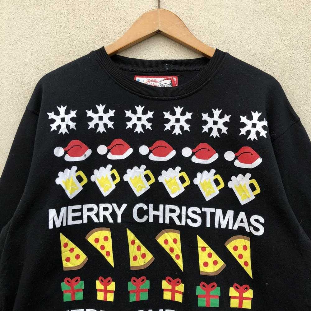 Other × Vintage Vintage MERRY CHRISTMAS FULLPRINT… - image 2