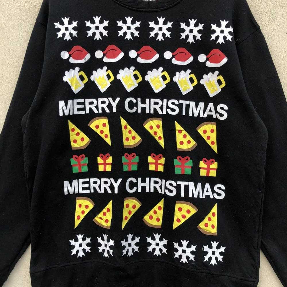 Other × Vintage Vintage MERRY CHRISTMAS FULLPRINT… - image 4