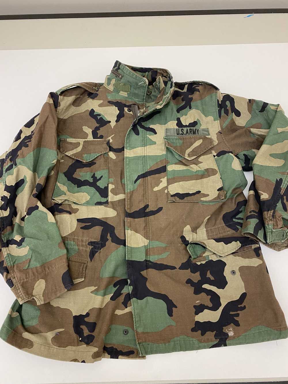 American Apparel US ARMY Woodland camo Cold Weath… - image 1