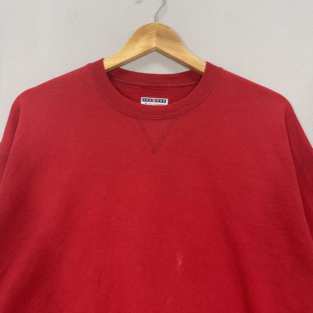 Jerzees × Vintage Jerzees Plain Sweatshirt - image 3