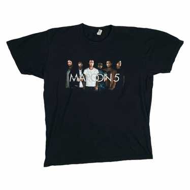 Band Tees × Tour Tee Maroon 5 2016 Tour Black Ban… - image 1