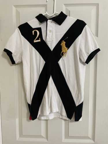 Polo Ralph Lauren White Polo w/ Gold Accents