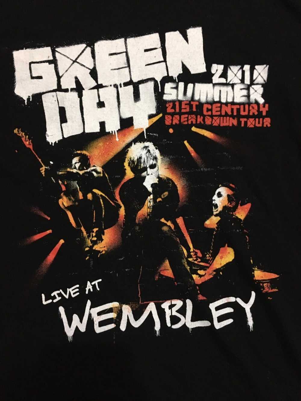 Band Tees × Vintage T-shirt Green Day 2010 - image 4