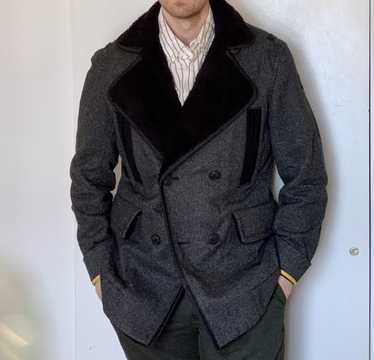 The Tessa Wool Puffer Coat with Shearling Collar – POLOGEORGIS