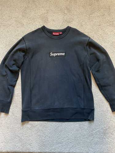 おトク SUPREME Embossed Black Sweater sweater Black メンズ