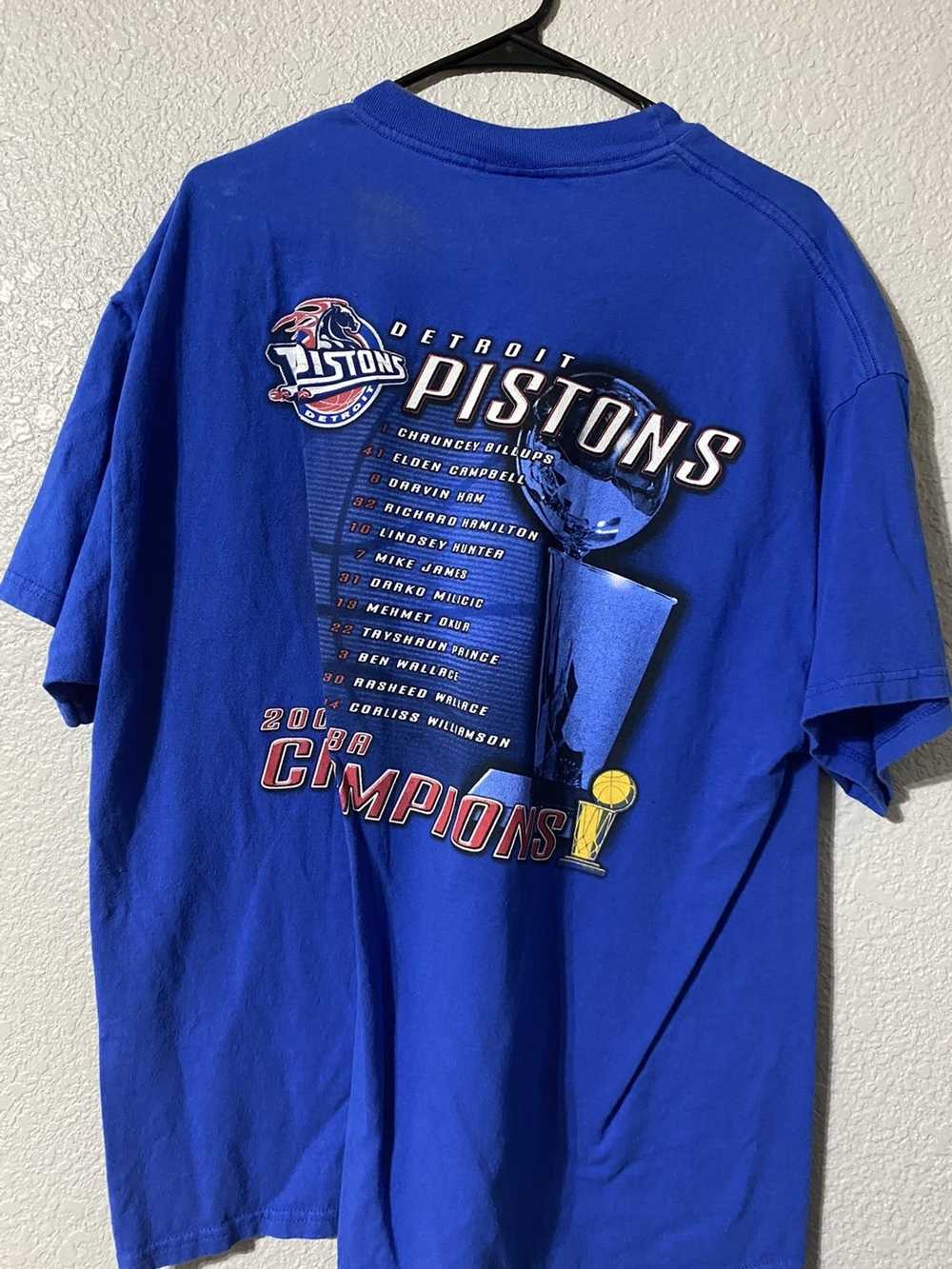 Vintage 2004 NBA Champions Detroit Pistons - XL - image 2