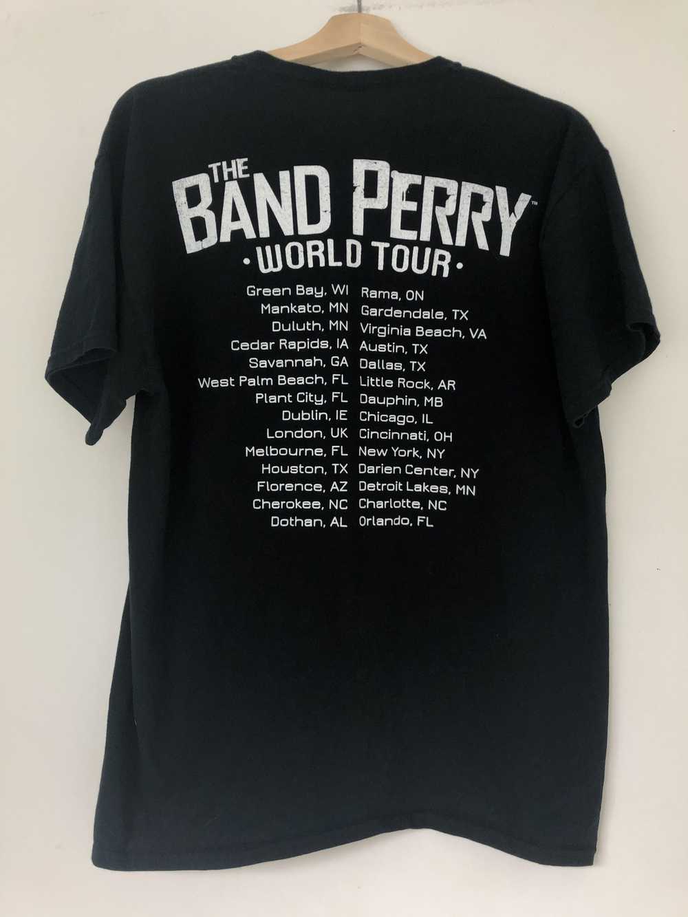 Band Tees × Tour Tee × Vintage The Band Perry Wor… - image 3