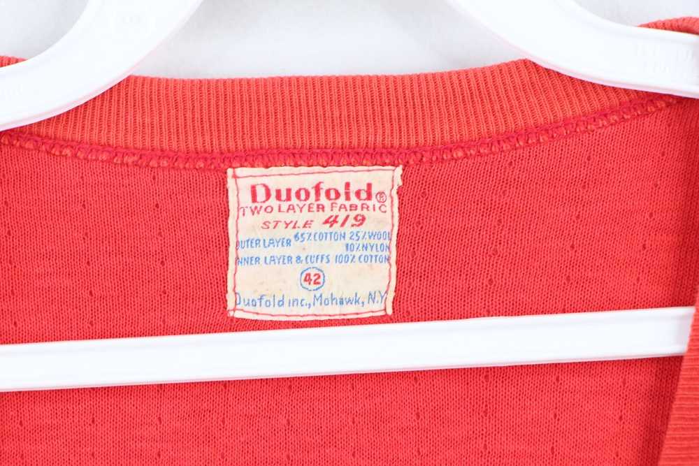 Vintage Vintage 70s Duofold Two Layer Wool Blend … - image 6