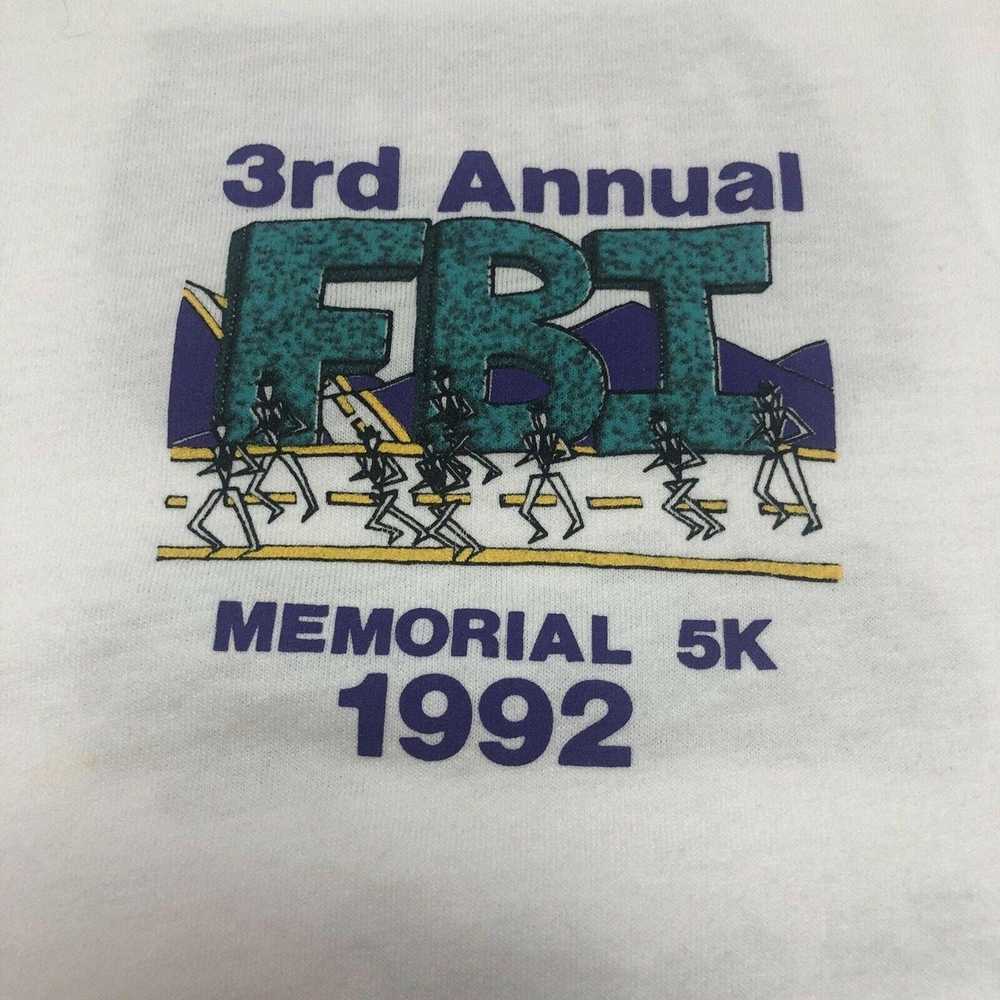 Vintage 1992 FBI 3rd Annual Fun Run Memorial 5k T… - image 3