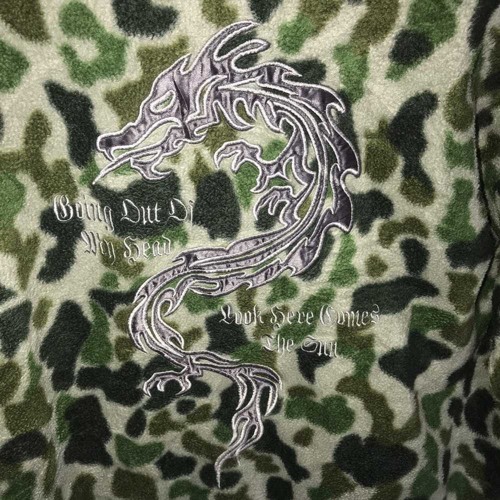 Japanese Brand Digdeep camouflage dragon embroide… - image 3