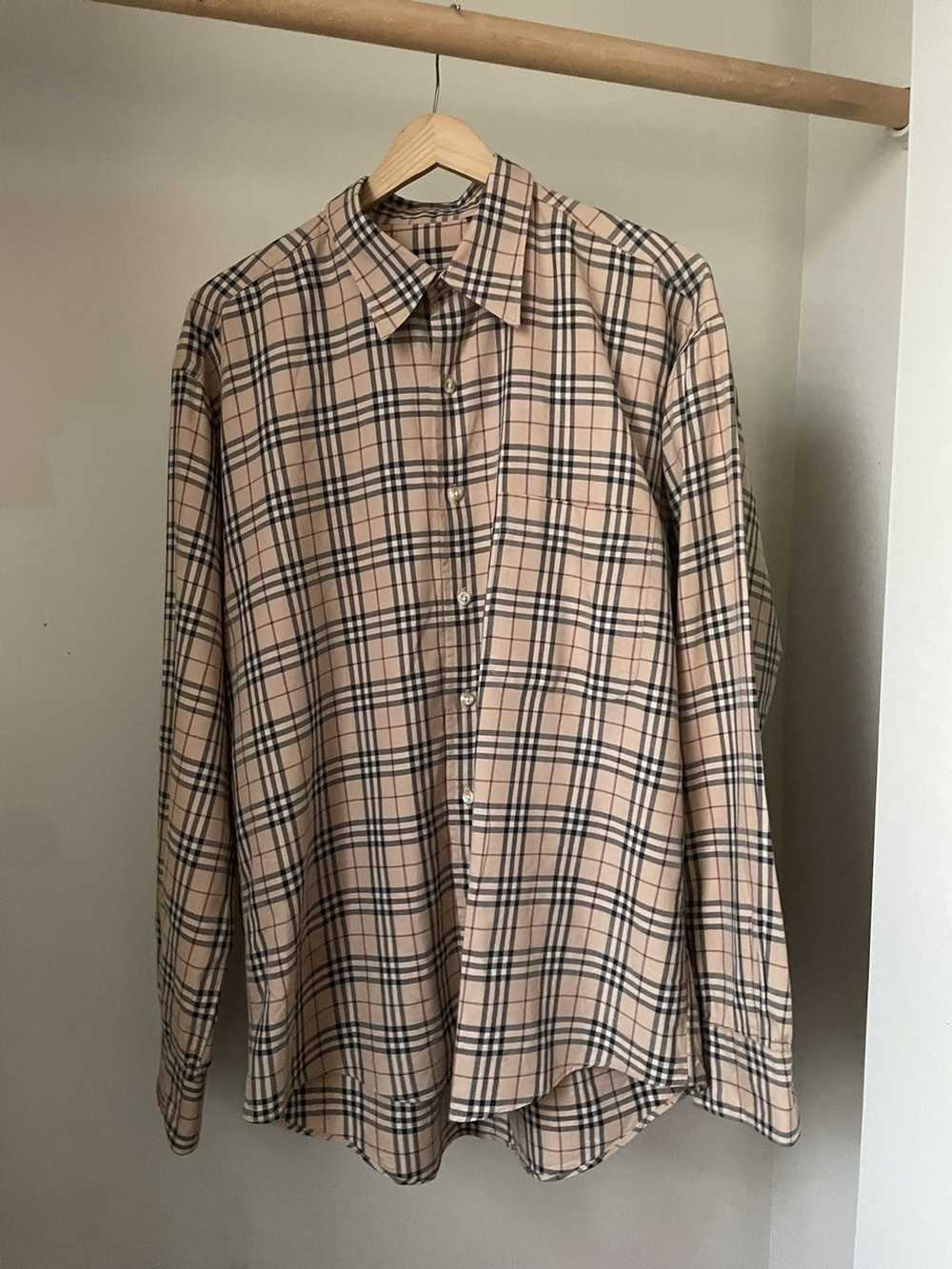 Burberry Burberry Vintage Button Up - image 5