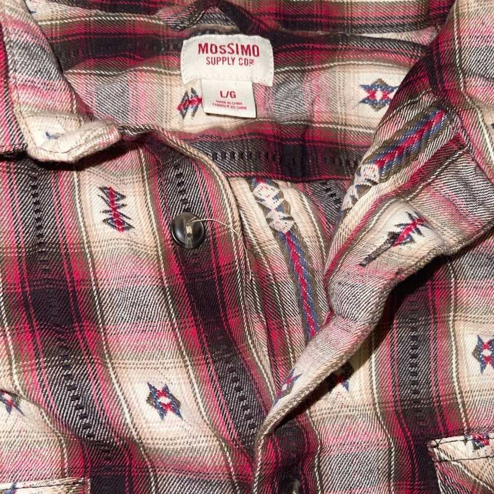 Mossimo Mossimo Supply south western button down … - image 2