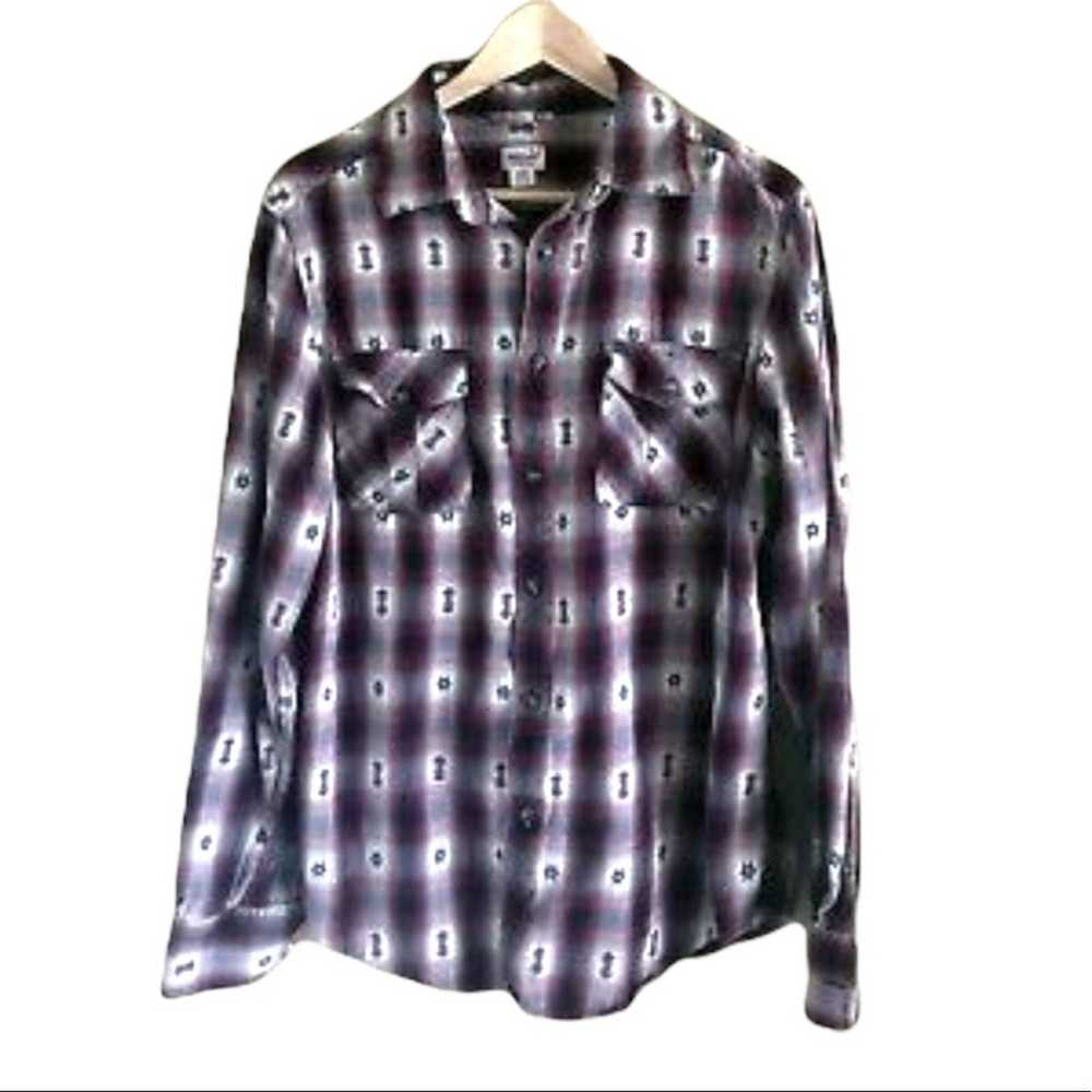 Mossimo Mossimo Supply south western button down … - image 3
