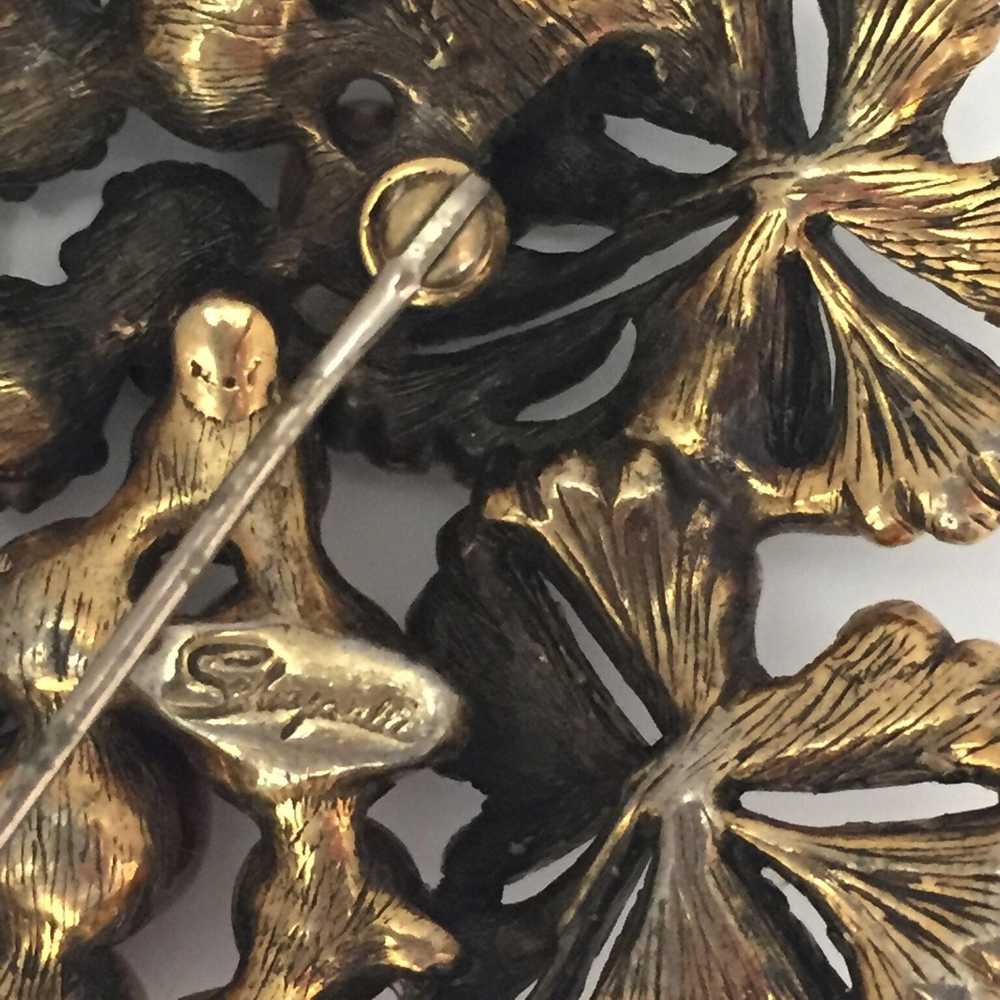 Huge and Fabulous Schiaparelli brooch/pin large g… - image 3