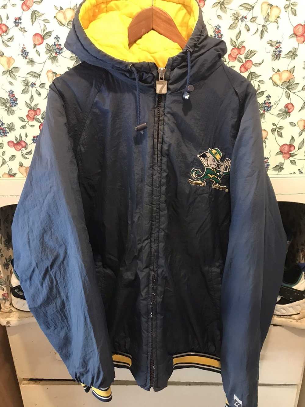 Logo 7 × Vintage Vintage 90s Notre Dame Jacket - image 1