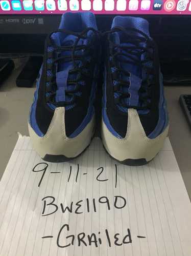 Nike air max 95 outlet blackened blue light cream